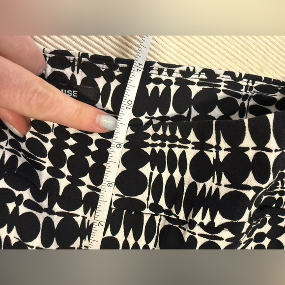 Premise Black and White Abstract Print Pants - Picture 4 of 9